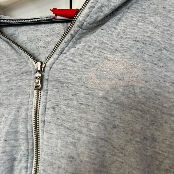 Nike long sleeve sweater hoodie size small women’s sweater t-shirt zip up N408 - Picture 3 of 4